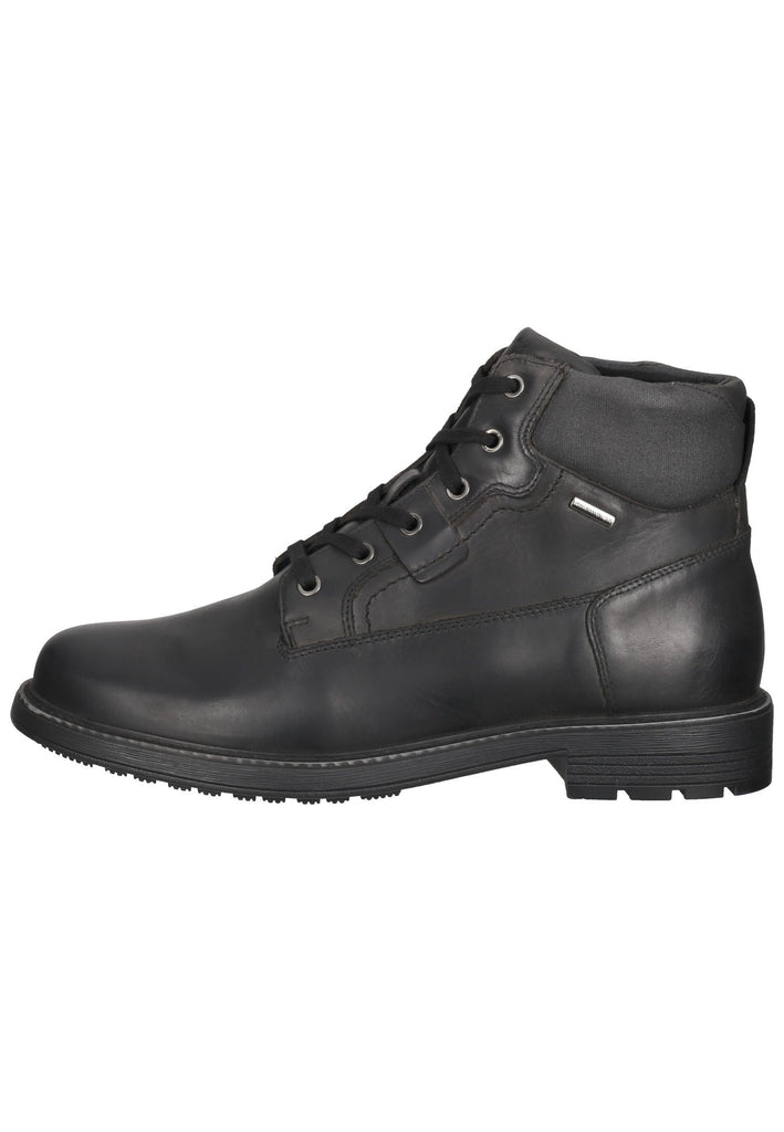Geox Stiefelette Nappaleder Schwarz