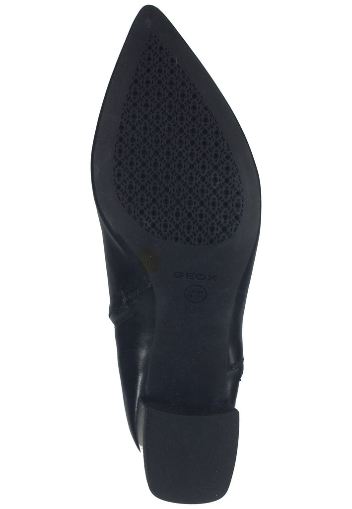 Geox Stiefelette Nappaleder Schwarz