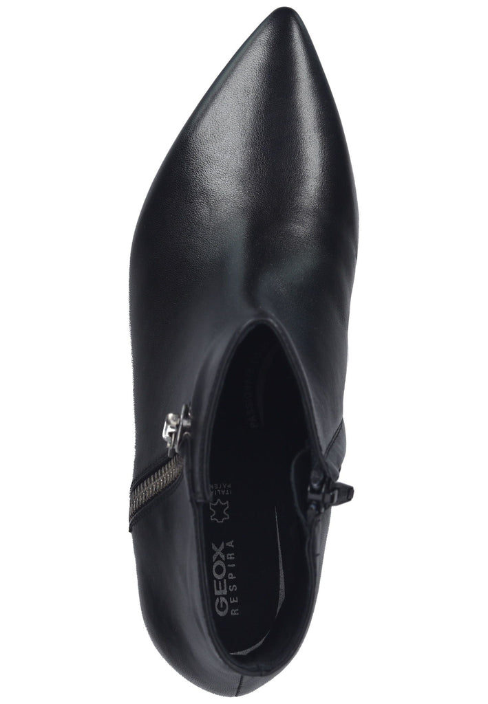 Geox Stiefelette Nappaleder Schwarz