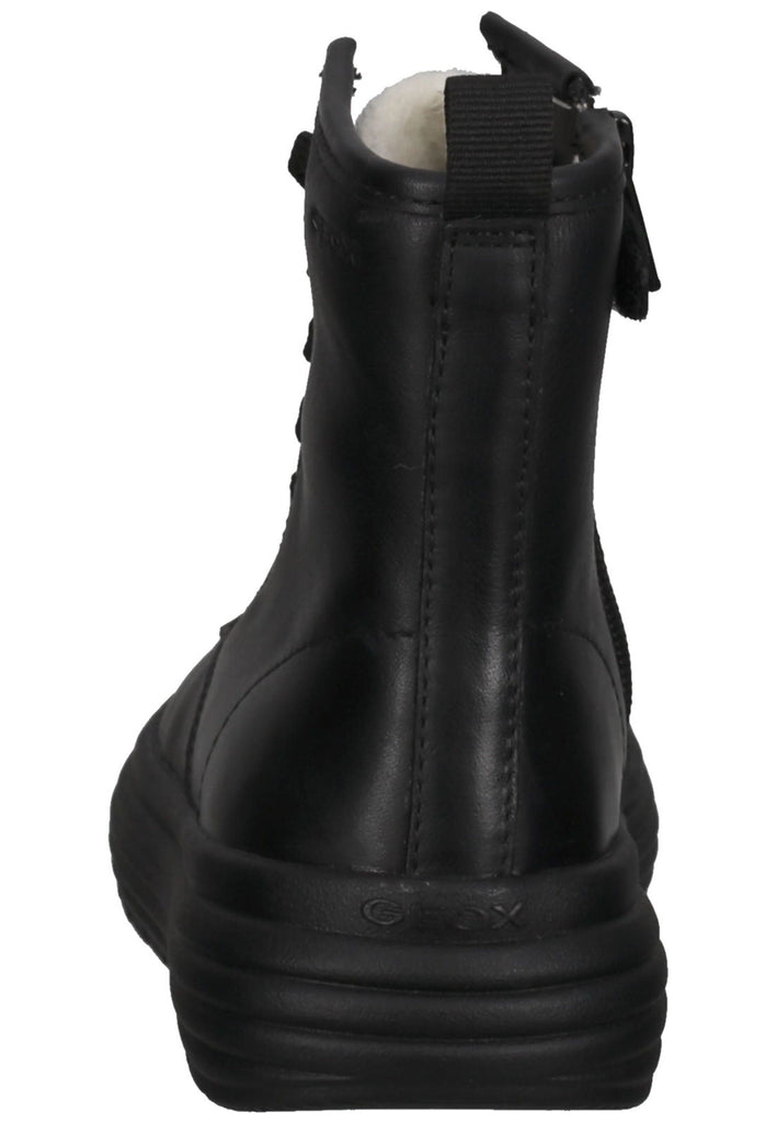 Geox Stiefelette Nappaleder Schwarz Warmfutter