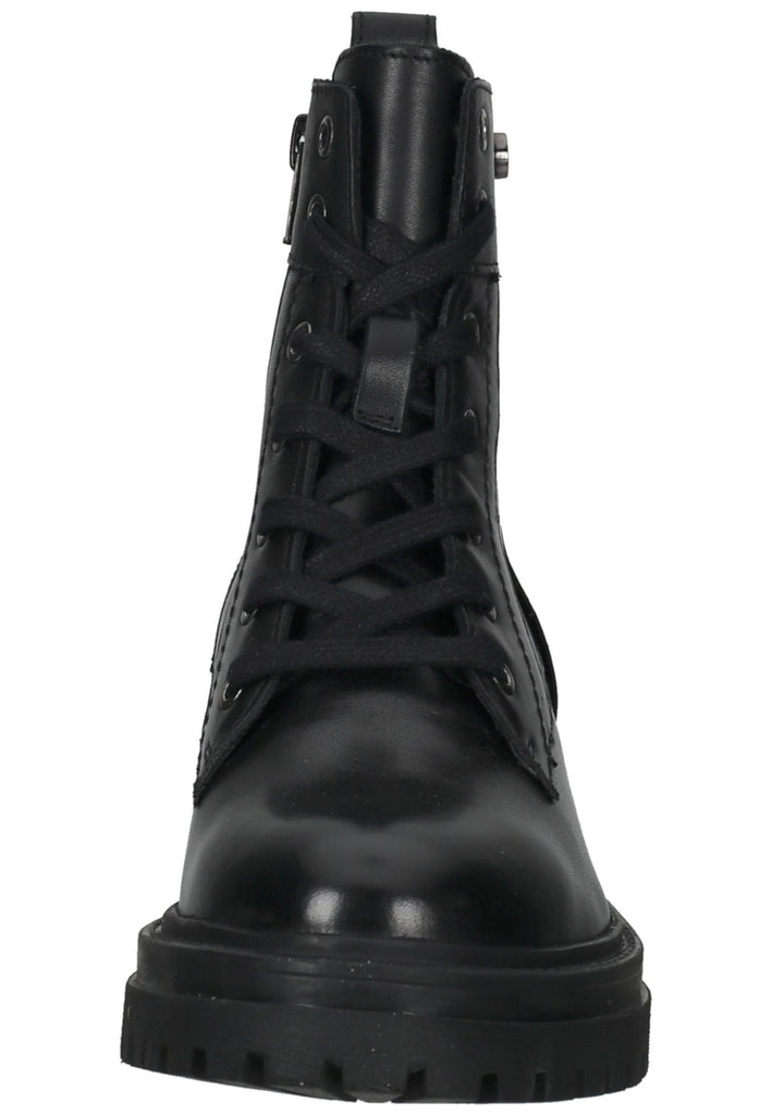 Geox Stiefelette Nappaleder Schwarz Warmfutter