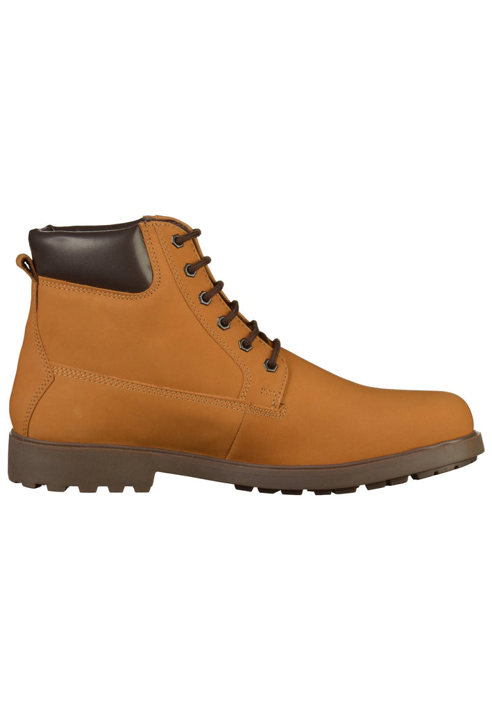 Geox Stiefelette Nubukleder Hellbraun