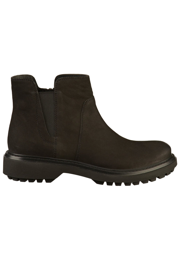 Geox Stiefelette Nubukleder Schwarz