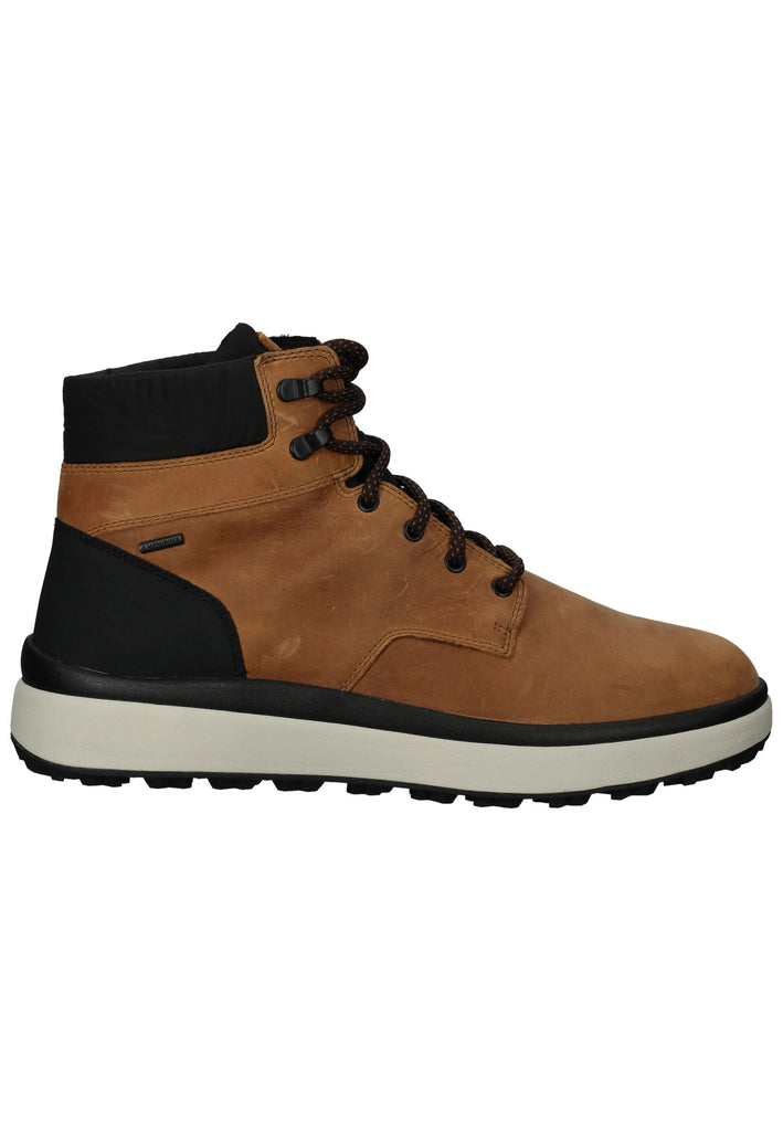 Geox Stiefelette Nubukleder/Textil Gelb