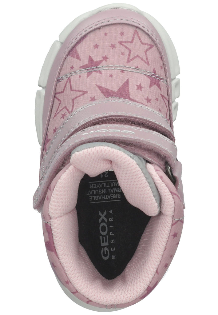 Geox Stiefelette Synsoft Rosa/Grau Warmfutter