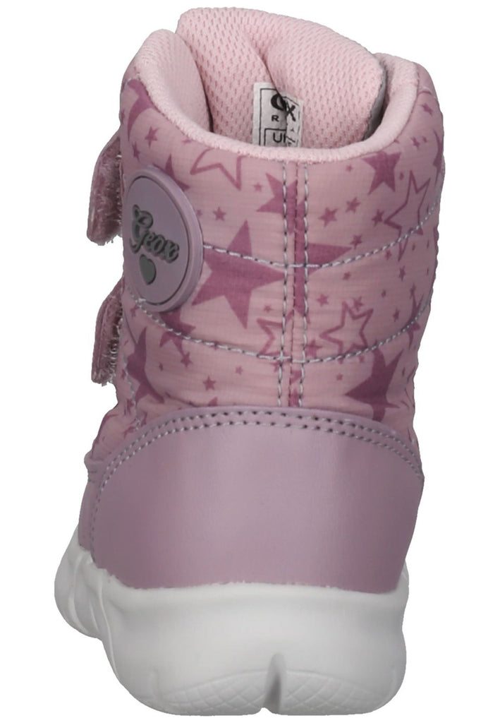 Geox Stiefelette Synsoft Rosa/Grau Warmfutter