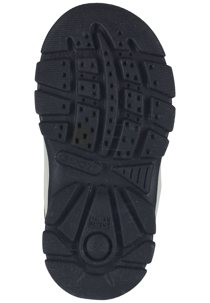 Geox Stiefelette Synthetik Schwarz/Orange