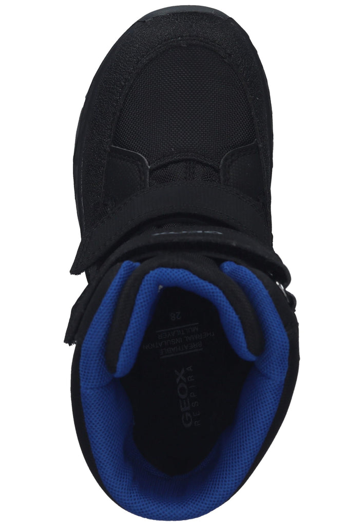 Geox Stiefelette Textil Schwarz Warmfutter