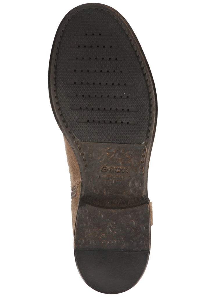 Geox Stiefelette Veloursleder Beige