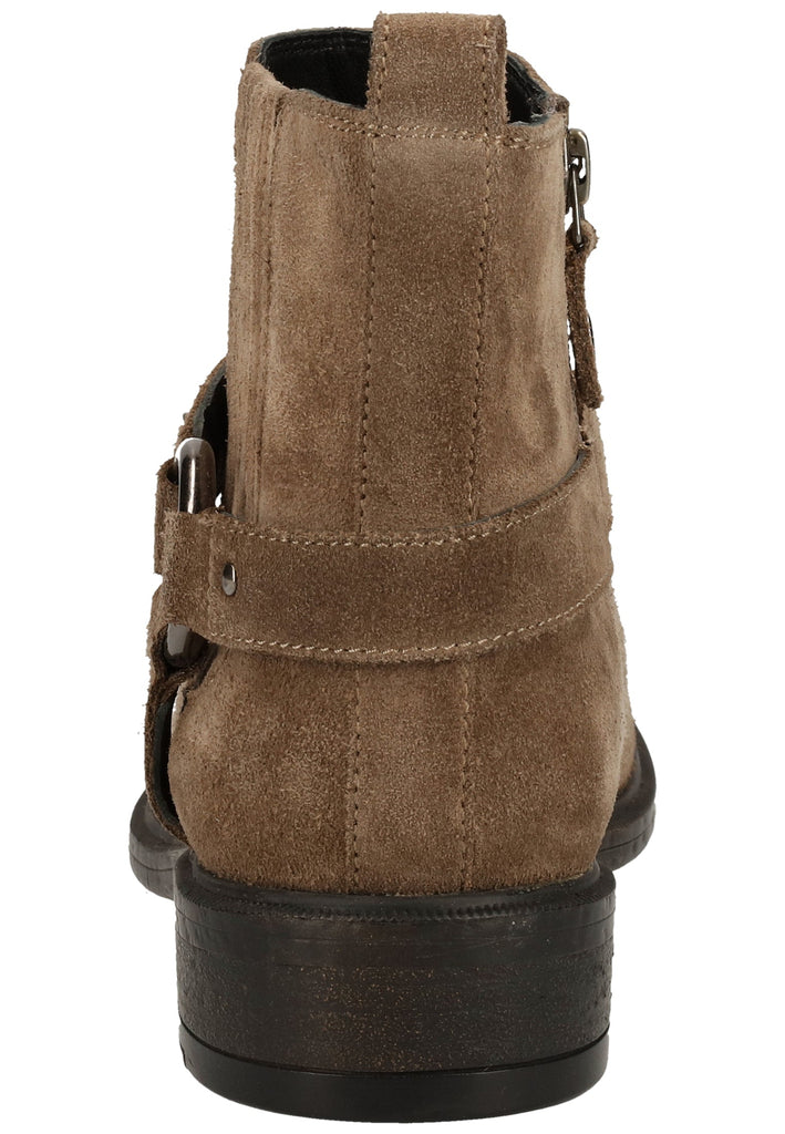 Geox Stiefelette Veloursleder Beige