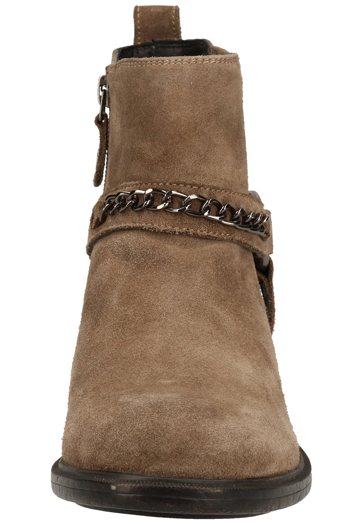 Geox Stiefelette Veloursleder Beige