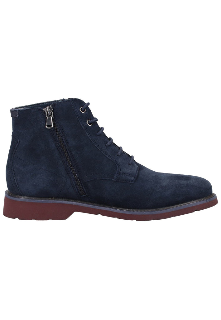 Geox Stiefelette Veloursleder Blau