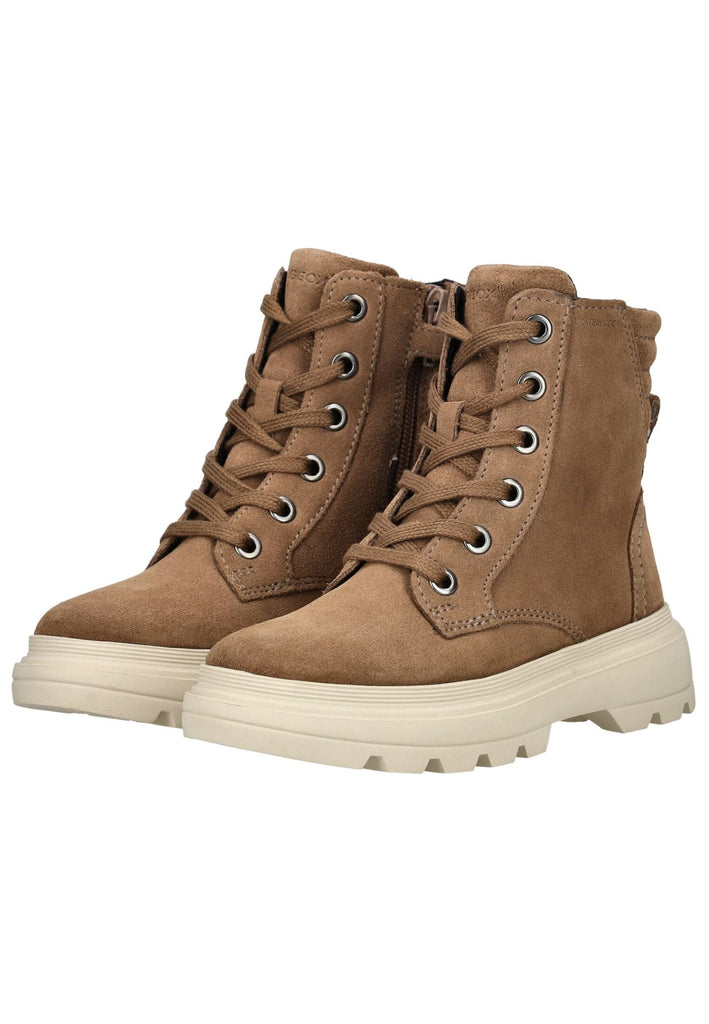 Geox Stiefelette Veloursleder Braun