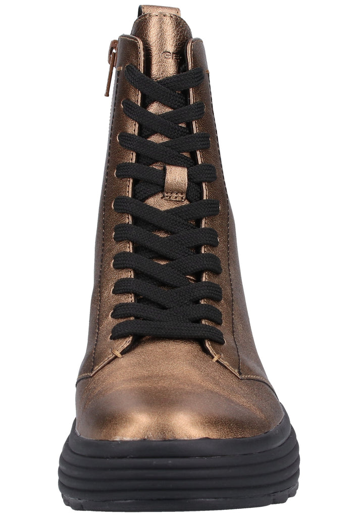 Geox Stiefelette Veloursleder Bronze