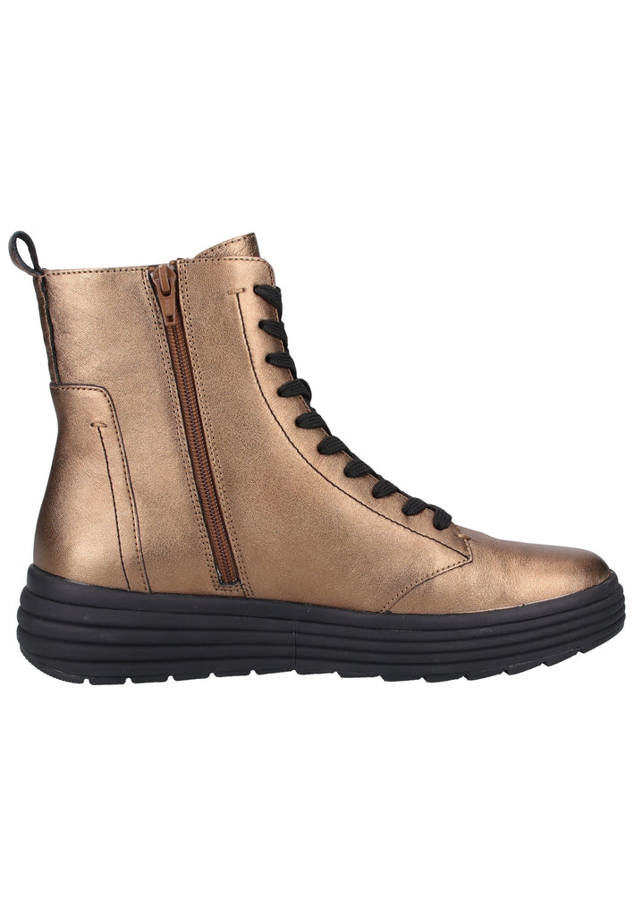 Geox Stiefelette Veloursleder Bronze