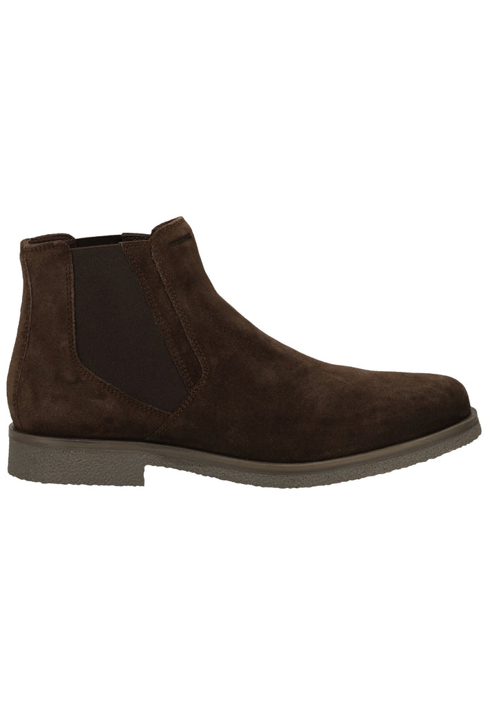 Geox Stiefelette Veloursleder Coffee