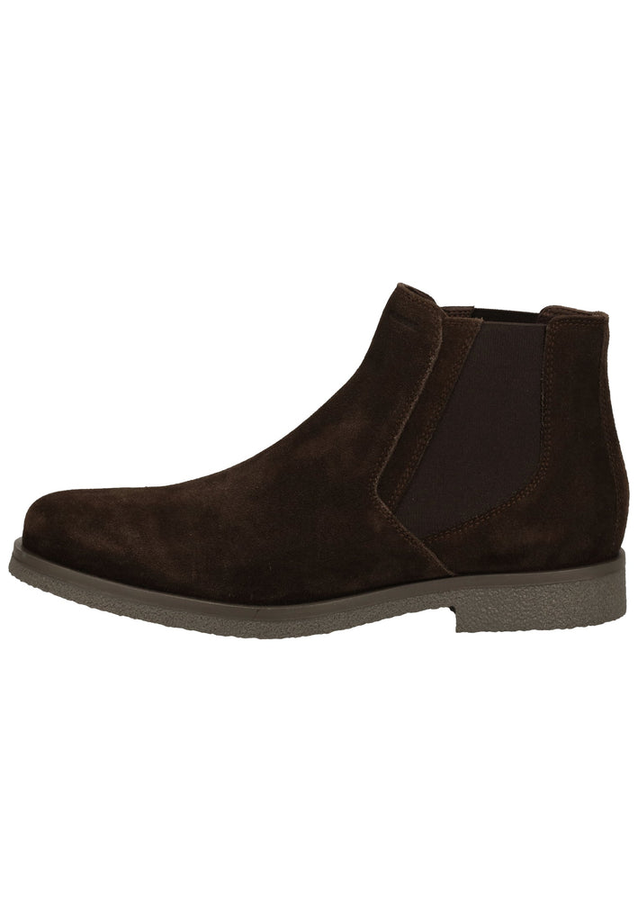 Geox Stiefelette Veloursleder Coffee