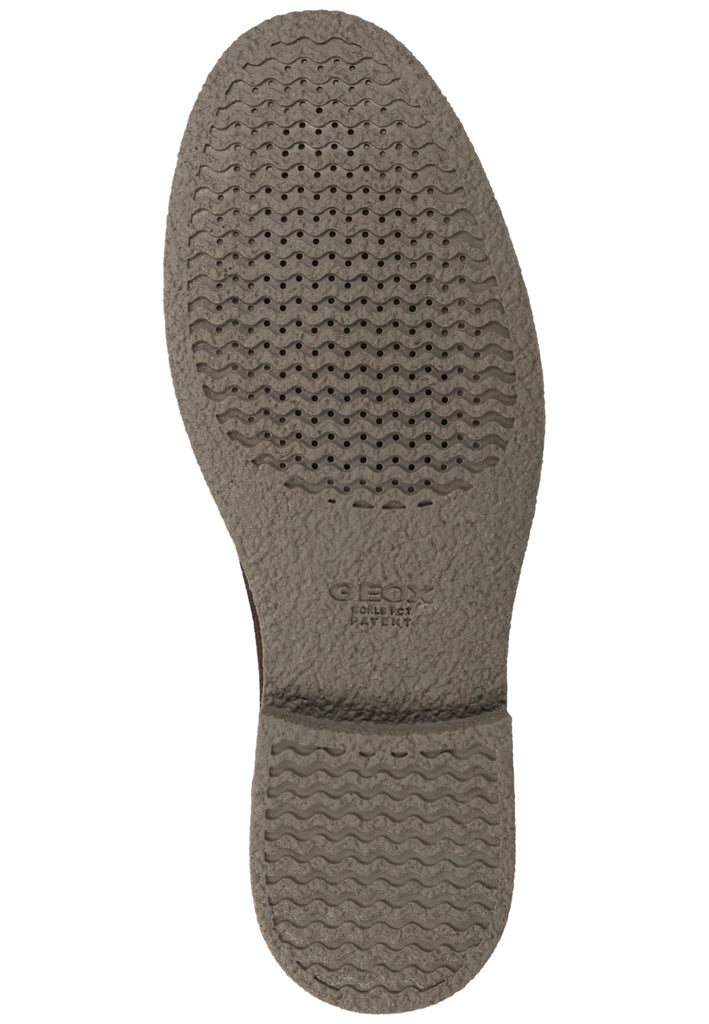 Geox Stiefelette Veloursleder Coffee