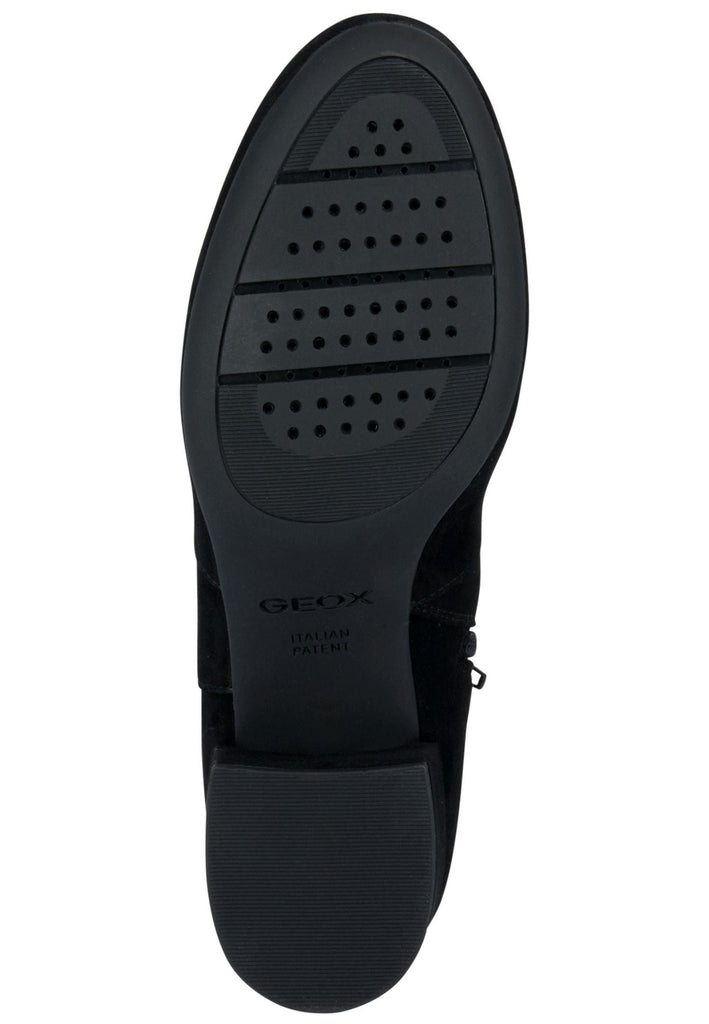 Geox Stiefelette Veloursleder Schwarz