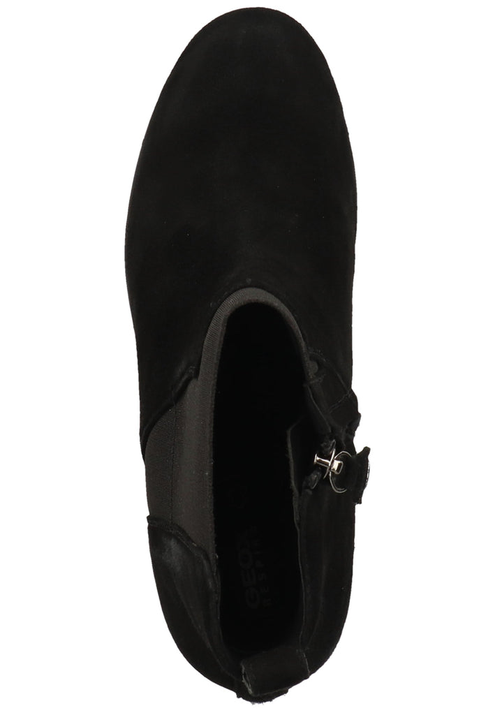 Geox Stiefelette Veloursleder Schwarz