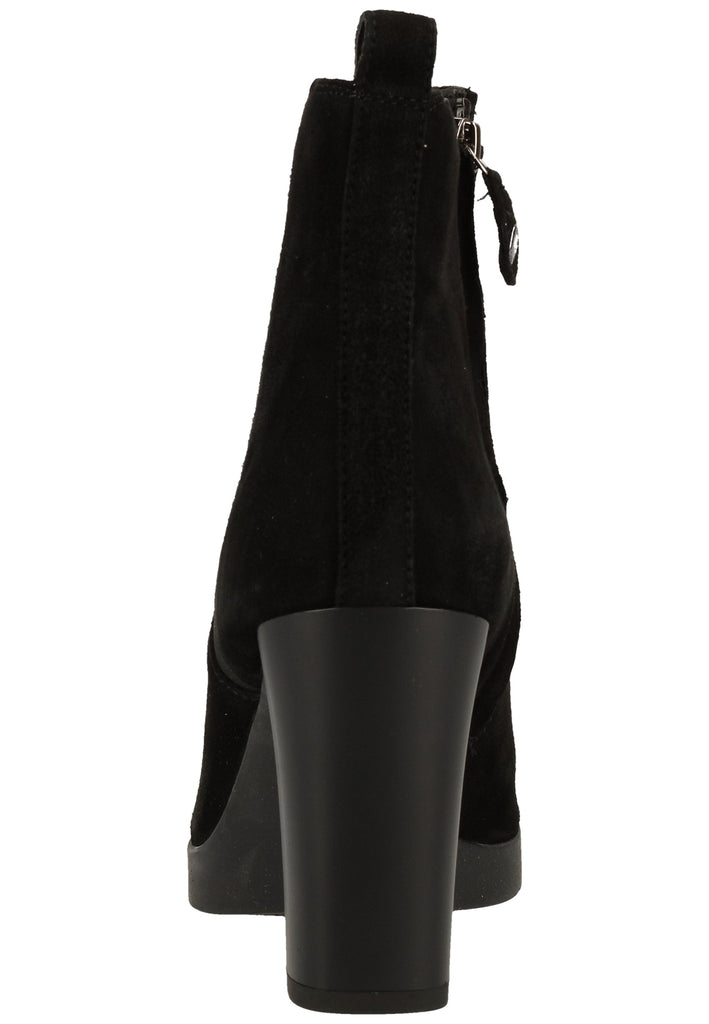 Geox Stiefelette Veloursleder Schwarz