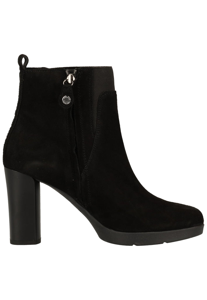 Geox Stiefelette Veloursleder Schwarz