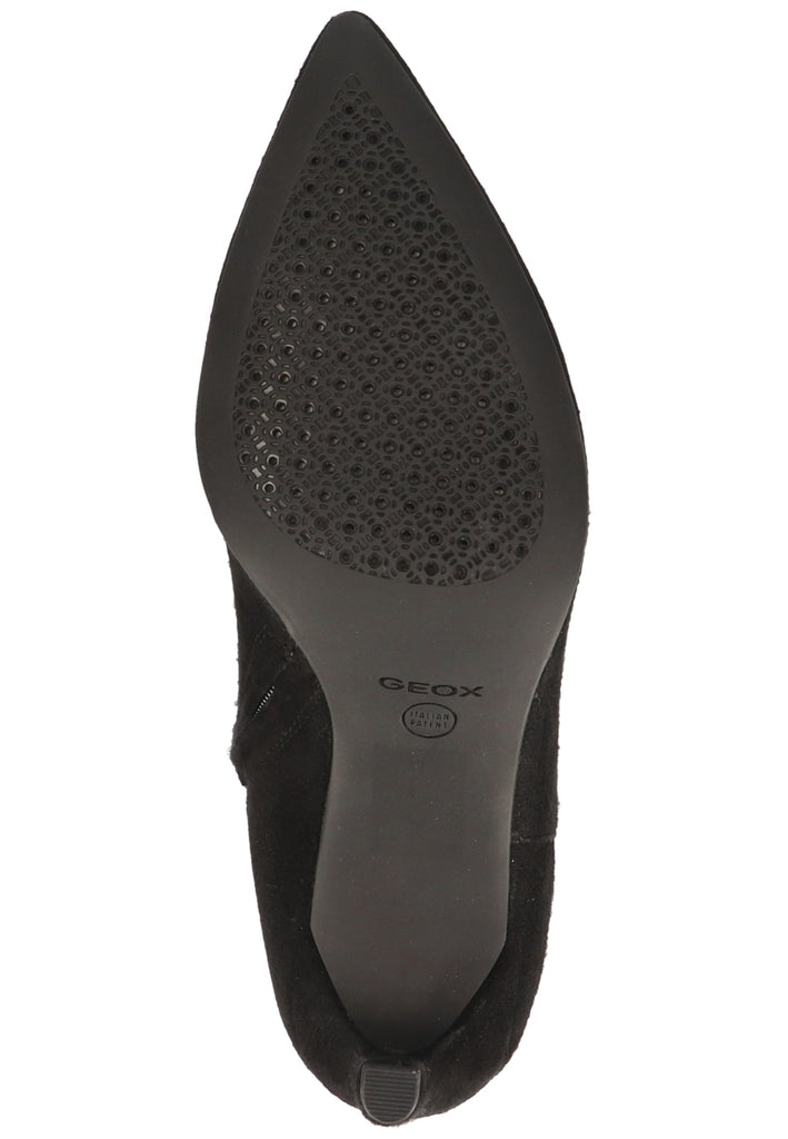 Geox Stiefelette Veloursleder Schwarz