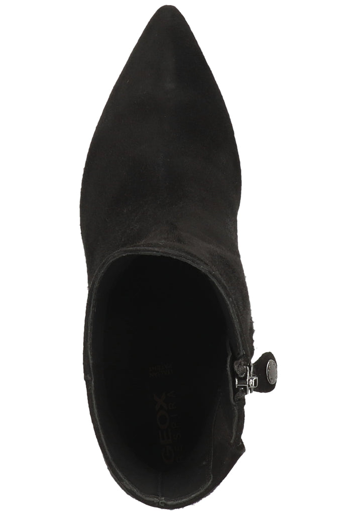 Geox Stiefelette Veloursleder Schwarz