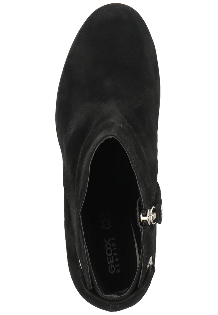 Geox Stiefelette Veloursleder Schwarz