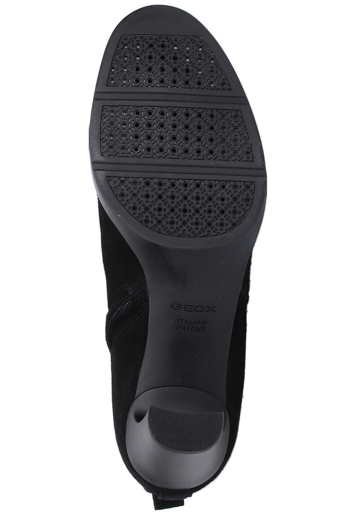 Geox Stiefelette Veloursleder Schwarz