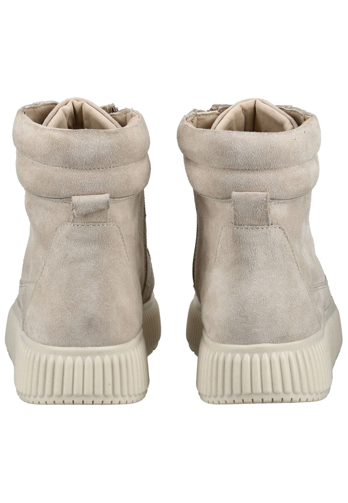 Geox Stiefelette Veloursleder Taupe Warmfutter