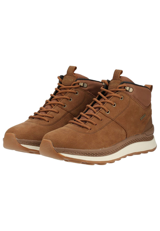 Geox Stiefelette Veloursleder/Textil Braun