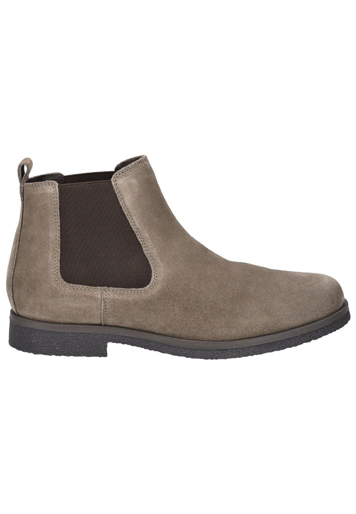Geox Stiefelette Veloursleder/Textil Braun/Grau