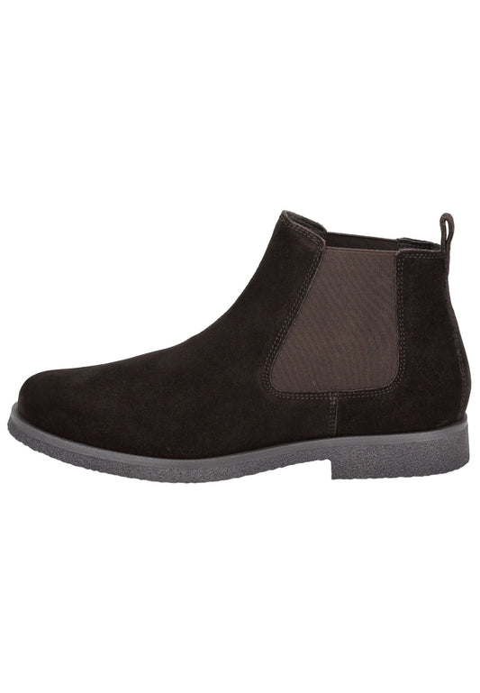 Geox Stiefelette Veloursleder/Textil Coffee