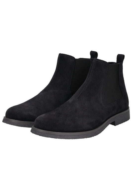 Geox Stiefelette Veloursleder/Textil Navy