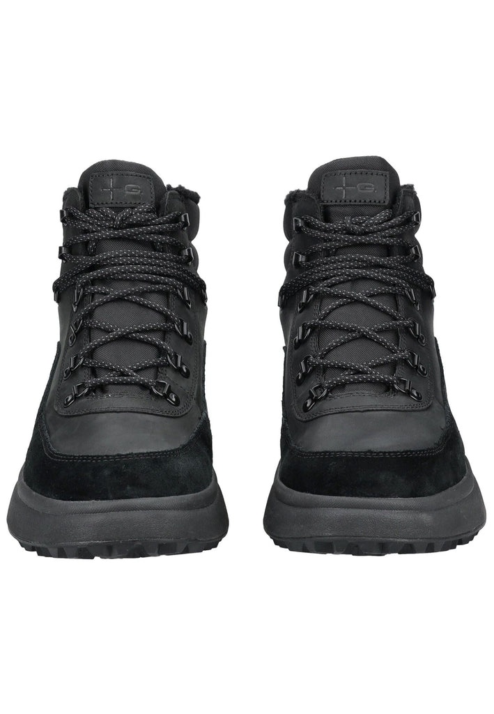 Geox Stiefelette Veloursleder/Textil Schwarz Warmfutter