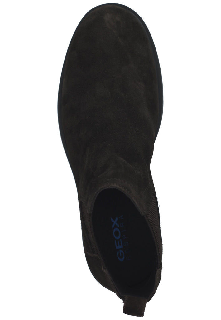 Geox Stiefelette Veloursleder/Textil Taupe
