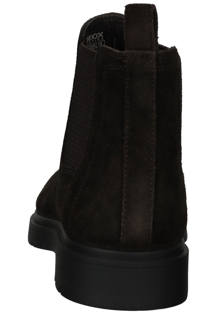 Geox Stiefelette Veloursleder/Textil Taupe