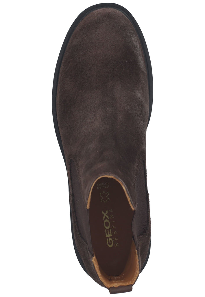 Geox Stiefelette Veloursleder/Textil Taupe