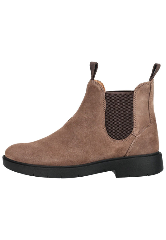Geox Stiefelette Veloursleder/Textil Taupe