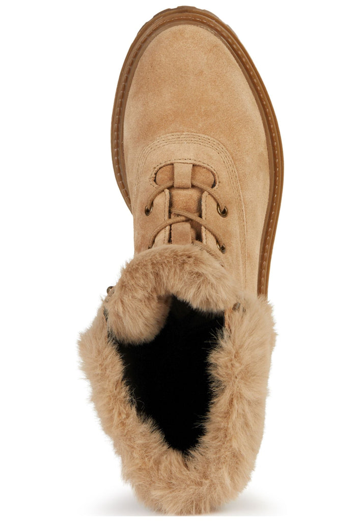 Geox Stiefelette Veloursleder/Textil Toffee