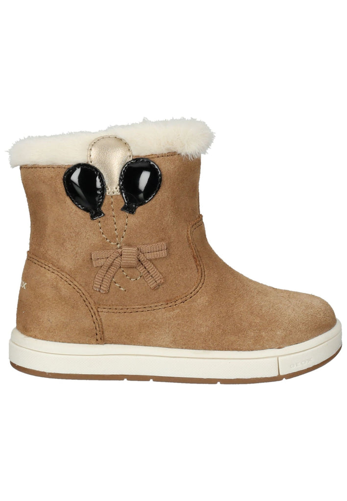 Geox Stiefelette Veloursleder/Textil Whisky