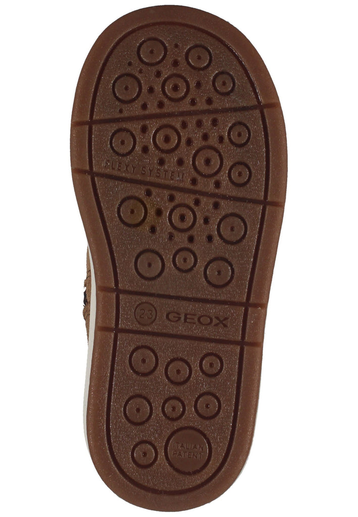 Geox Stiefelette Veloursleder/Textil Whisky