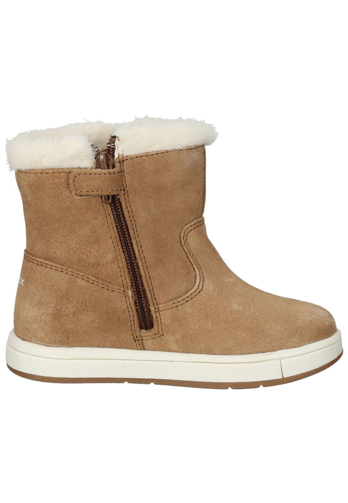 Geox Stiefelette Veloursleder/Textil Whisky