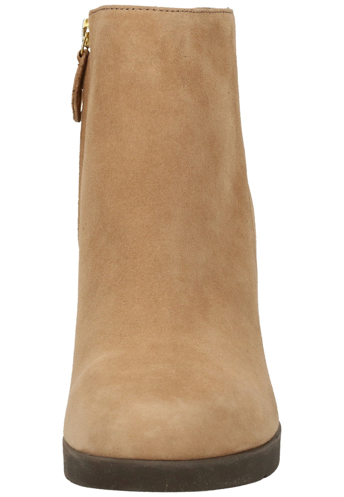 Geox Stiefelette Veloursleder Tobacco