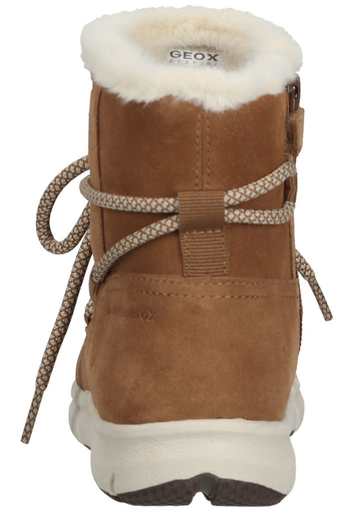Geox Stiefelette Veloursleder Whisky
