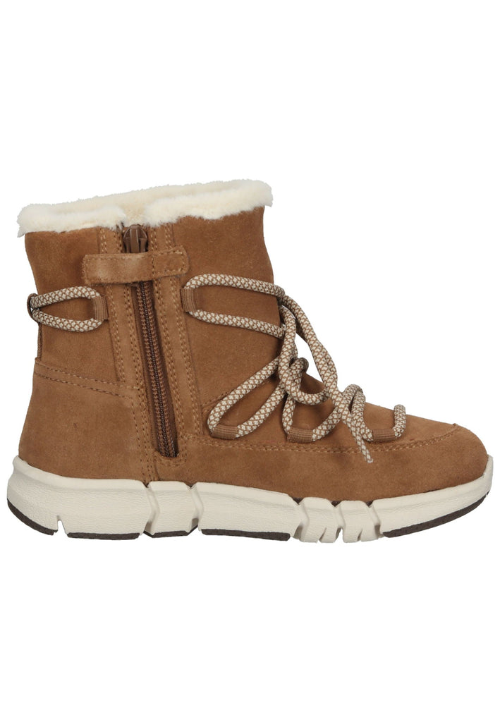 Geox Stiefelette Veloursleder Whisky