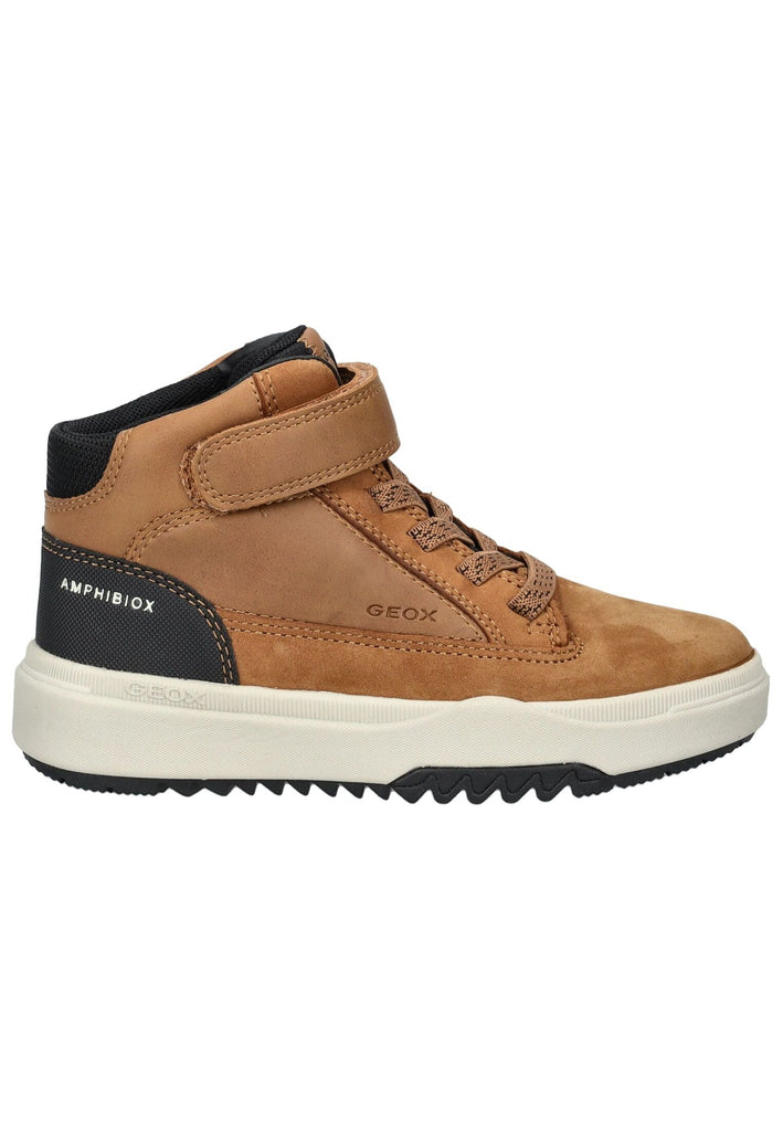 Geox Stiefelette Veolurs/Textil/Synthetik Tobacco Warmfutter