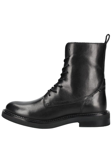 Stiefeletten Geox Stiefelette Leder Schwarz