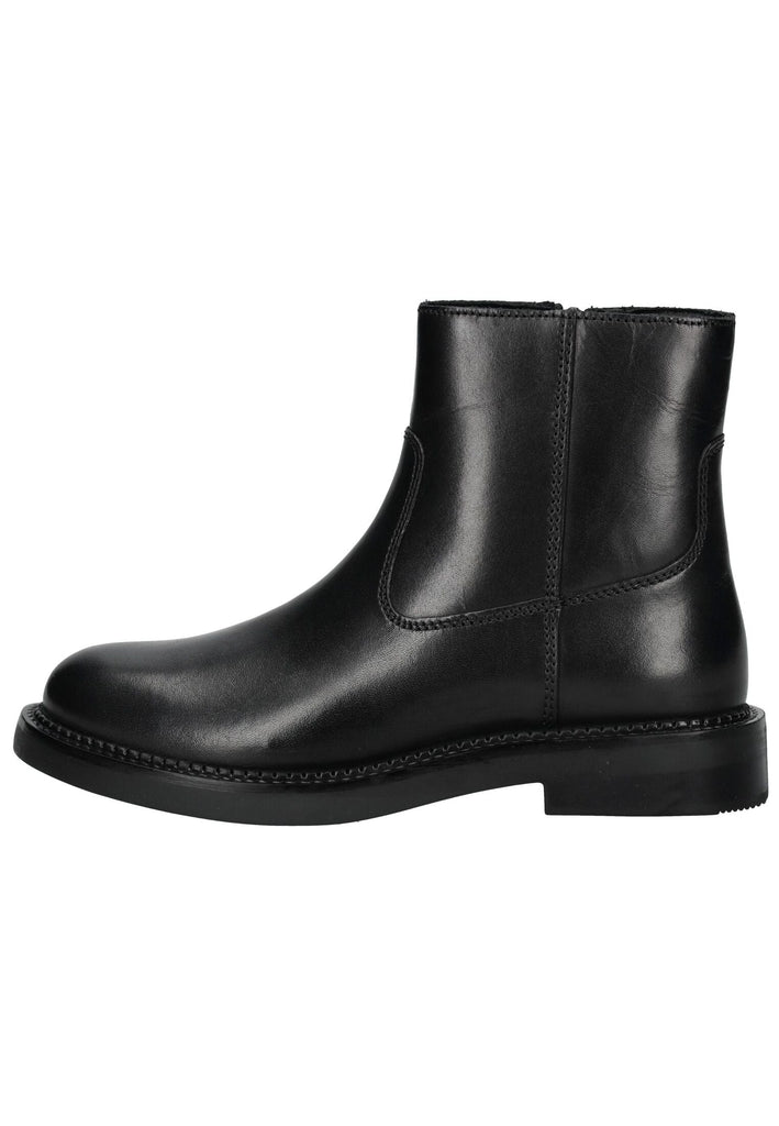 Stiefeletten Geox Stiefelette Leder Schwarz